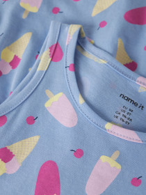 NAME IT Kjole Vineo Serenity Ice Cream